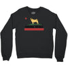 colifornia republic parody pugfornia republic Crewneck Sweatshirt