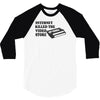 internet killed the video store 3/4 Sleeve Shirt