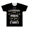 legendary riders are born in 1980 All Over Men's T-shirt