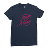 team miley Ladies Fitted T-Shirt