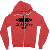 spitfire plane Zipper Hoodie