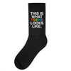 This Is What Trans Looks Like Socks
