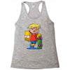 bart simpson Racerback Tank
