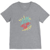mu kids say i am the best dad ever V-Neck Tee