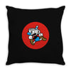 mugman Throw Pillow