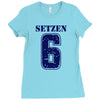 lustiges t shirt mit fun spruch witziges spr&Uuml;che shirt Ladies Fitted T-Shirt