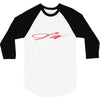 jake paul signature red 3/4 Sleeve Shirt