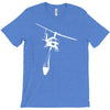 uh 1 huey air attack helicopter vinyl decal fire fighting cdf usfs T-Shirt