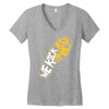 running we kick asphalt Women's V-Neck T-Shirt