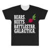 bears beets battlestar galactica All Over Men's T-shirt