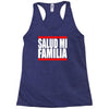 salud mi familia  fast 7 vin auto tuning diesel paul walker kult fun l Racerback Tank