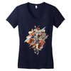 builder's downfall Women's V-Neck T-Shirt