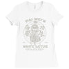 white lotus Ladies Fitted T-Shirt