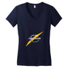 CHIMPLOCEAN Women's V-Neck T-Shirt