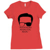 Manner Maketh Man (f146) Ladies Fitted T-Shirt