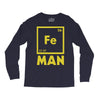 chemical element for iron man Long Sleeve Shirts