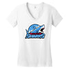 amity island sharks Women's V-Neck T-Shirt