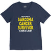 This is What a Sarcoma Cancer Survivor Looks Like V-Neck Tee