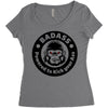 badass bad angry primate 2 Women's Triblend Scoop T-shirt