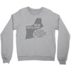 new england, because old england was wicked stupid Crewneck Sweatshirt