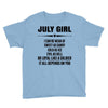 Super July Girl Youth Tee
