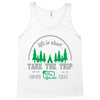 life is short take the trip buy the shoe Tank Top