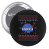 santa christmas Pin-back button
