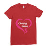 Coming Soon Baby Girl Ladies Fitted T-Shirt