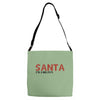 santa i'm a big fun Adjustable Strap Totes