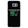 low battery introvert pun humor Samsung Galaxy S7