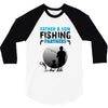 Father And Son Fishing Partners For Life 3/4 Sleeve Shirt
