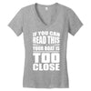 this is perfect for lake days! Women's V-Neck T-Shirt