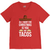 i love you and tacos V-Neck Tee