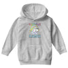 unicorns are born in march cute unicorn Youth Hoodie