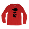 big fish little fish cardboard box   music t shirt Long Sleeve Shirts