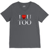I Love U Too V-Neck Tee