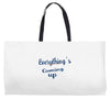 everythings coming up Weekender Totes