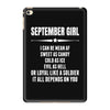 Super September Girl iPad Mini 4