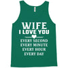 I Love you Wife Tank Top