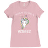 Born To Be A Unicorn! Ladies Fitted T-Shirt