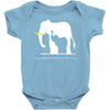 only elephants should wear ivory Baby Onesie