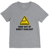 keep out of direct sunlight V-Neck Tee