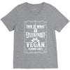 awesome vegan looks like V-Neck Tee