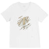 torn rib cage V-Neck Tee