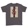 Gucci Pattern and Snake Youth Tee
