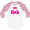 Only The Best Moms Get Promoted To Oma 3/4 Sleeve Shirt