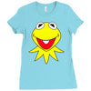 kermit muppets uomo Ladies Fitted T-Shirt