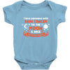 I Love Someone with Skin Cancer to The Moon and Back to Infinity Baby Bodysuit