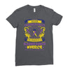 Never Underestimate the Strength of a Bladder Cancer Warrior Being Ladies Fitted T-Shirt