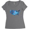 4th of July Women's Triblend Scoop T-shirt